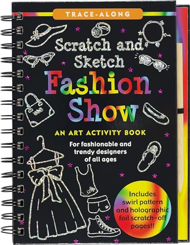 Scratch & Sketch Fashion Show (Trace Along)