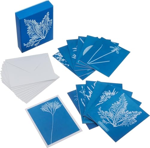 Sunprint Notecards: The Cyanotypes of Anna Atkins (12 Notecards; 12 Designs; Matching Envelopes; Keepsake Box)