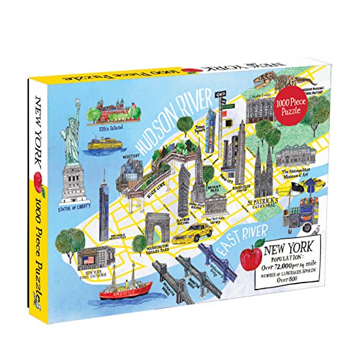 New York City Map 1000 Piece Puzzle