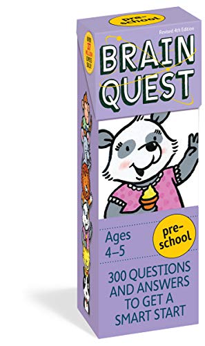 Brain Quest Preschool Q&A Cards: 300 Questions and Answers to Get a Smart Start. Curriculum-Based! Teacher-Approved! (Fourth Edition, Revised)