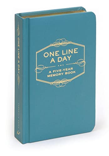 One Line a Day: A Five-Year Memory Book (5 Year Journal, Daily Journal, Yearly Journal, Memory Journal)
