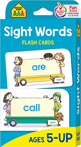 Sight Words Flash Cards: Flash Cards