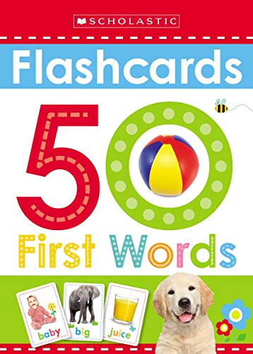 50 First Words Flashcards: Scholastic Early Learners (Flashcards)