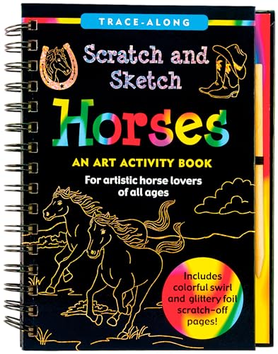 Scratch & Sketch Horses