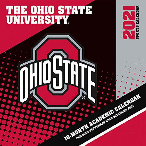 Ohio State Buckeyes 2021 12x12 Team Wall Calendar