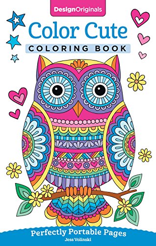 Color Cute Coloring Book: Perfectly Portable Pages