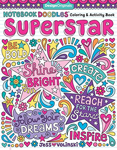 Notebook Doodles Superstar: Coloring & Activity Book