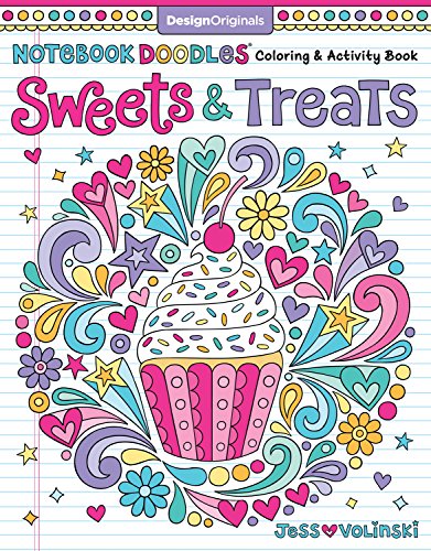 Notebook Doodles Sweets & Treats: Coloring & Activity Book