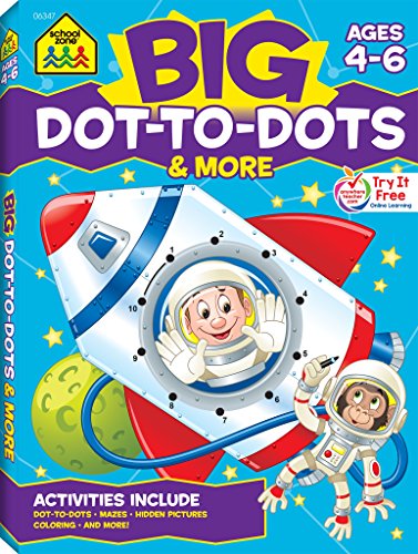 Big Dot-To-Dots & More Workbook