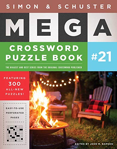 Simon & Schuster Mega Crossword Puzzle Book #21, 21