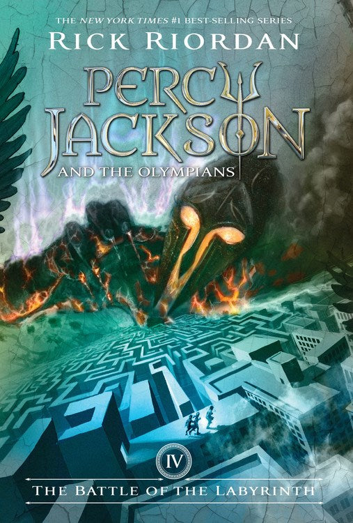 Percy Jackson and the Olympians, Book Four the Battle of the Labyrinth ( Percy Jackson & the Olympians #4 )