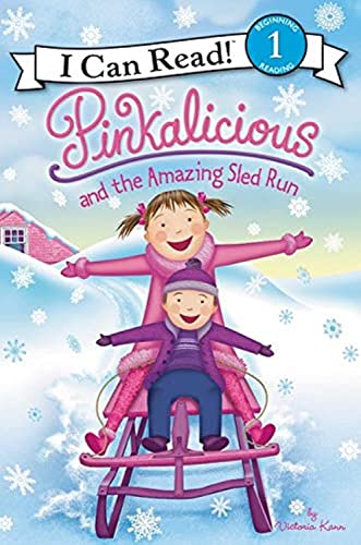 Pinkalicious and the Amazing Sled Run: A Winter and Holiday Book for Kids