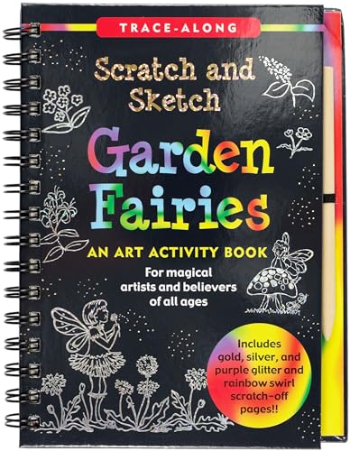 Scratch & Sketch(tm) Garden Fairies (Trace Along)
