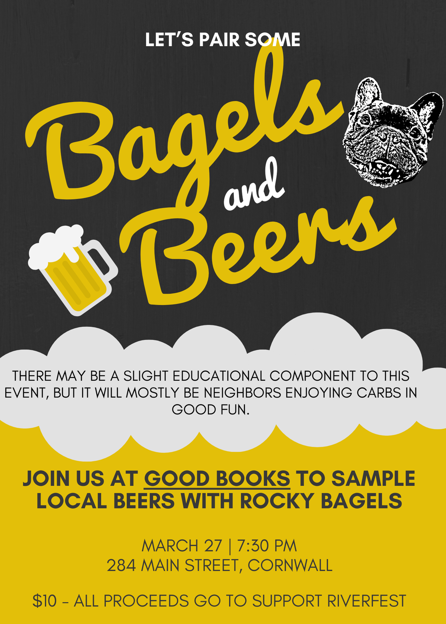 Beers & Bagels - Fundraiser