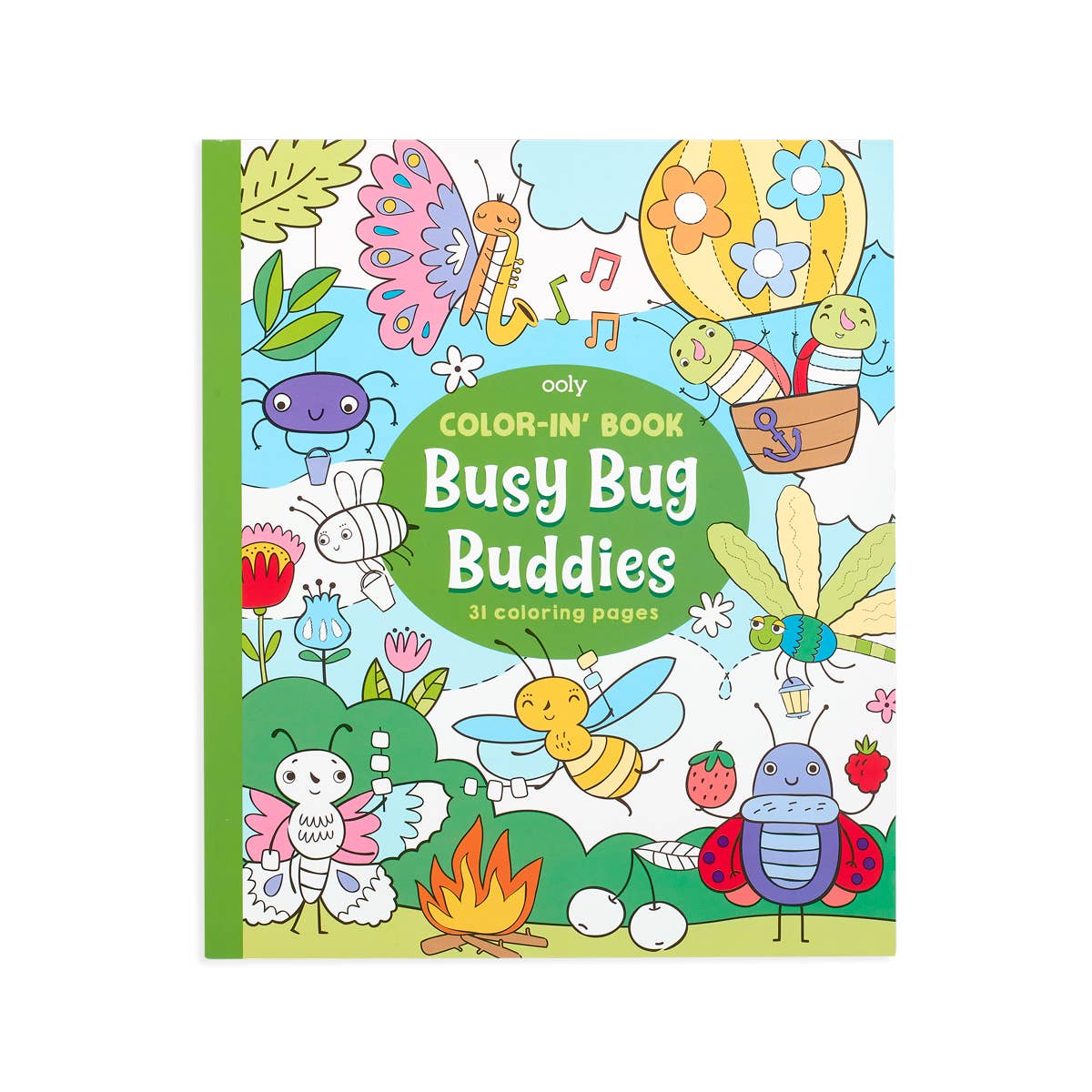 Color-in' Book: Busy Bug Buddies