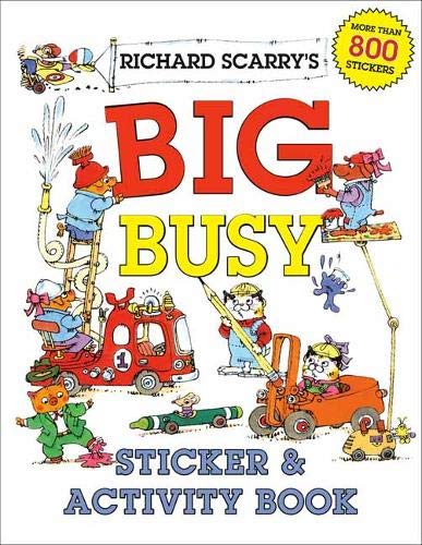 Richard Scarry's Big Busy Sticker & Activity Book