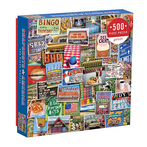 Snapshots of America 500 Piece Puzzle