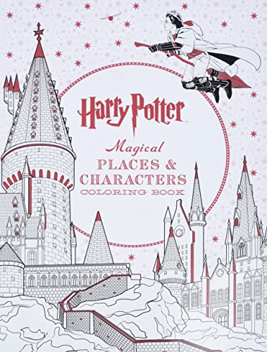 Harry Potter Magical Places & Characters Coloring Book: Official Coloring Book, the