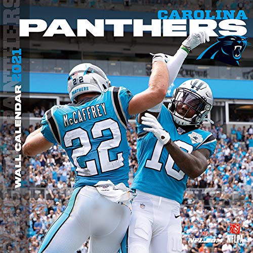 Carolina Panthers 2021 12x12 Team Wall Calendar