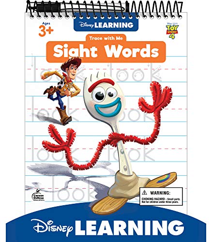 Trace with Me Disney/Pixar Sight Words [With Dry-Erase Pen]