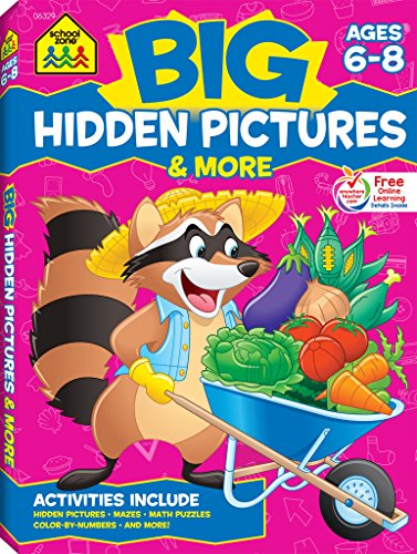 Big Hidden Pictures & More! Workbook