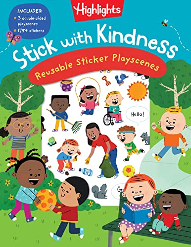 Stick with Kindness Reusable Sticker Playscenes