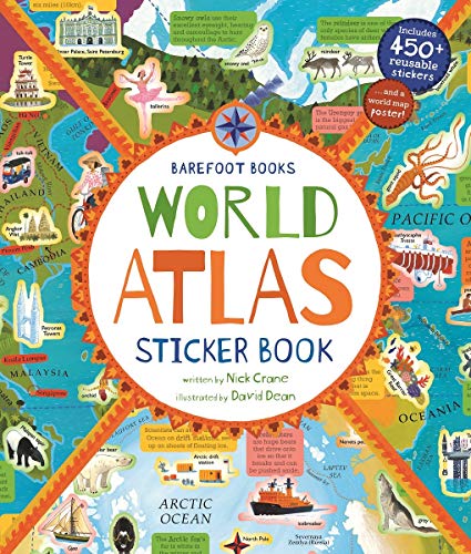 Barefoot Books World Atlas Sticker Book