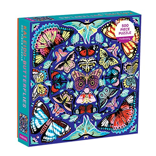 Family Kaleido Butterflies 500 Piece Puzzle