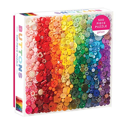 Rainbow Buttons 500 Piece Puzzle