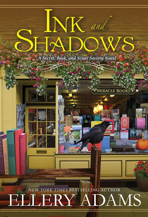 Ink and Shadows: A Witty & Page-Turning Southern Cozy Mystery ( A Secret, Book and Scone Society Novel #4 )