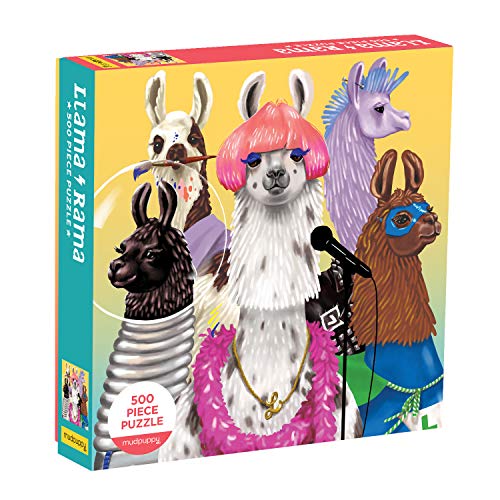 Family Llama Rama 500 Piece Puzzle