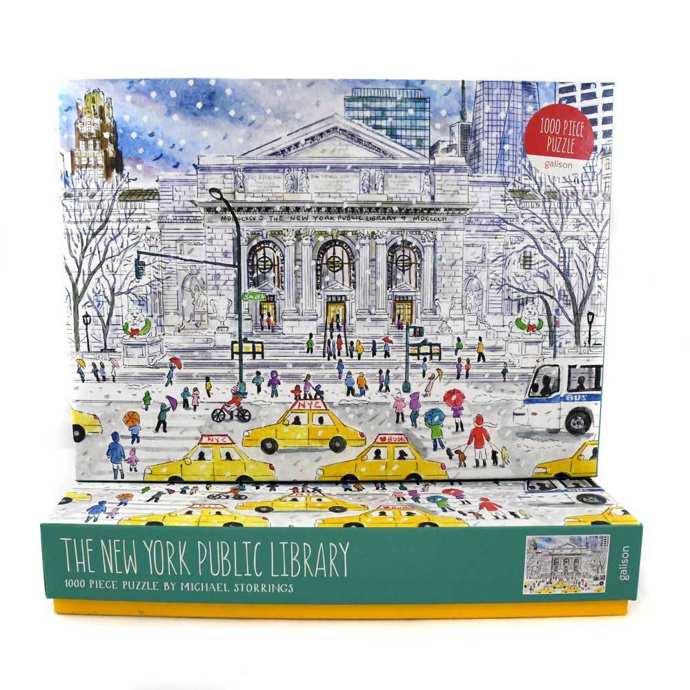 Michael Storrings New York Public Library 1000 PC Puzzle