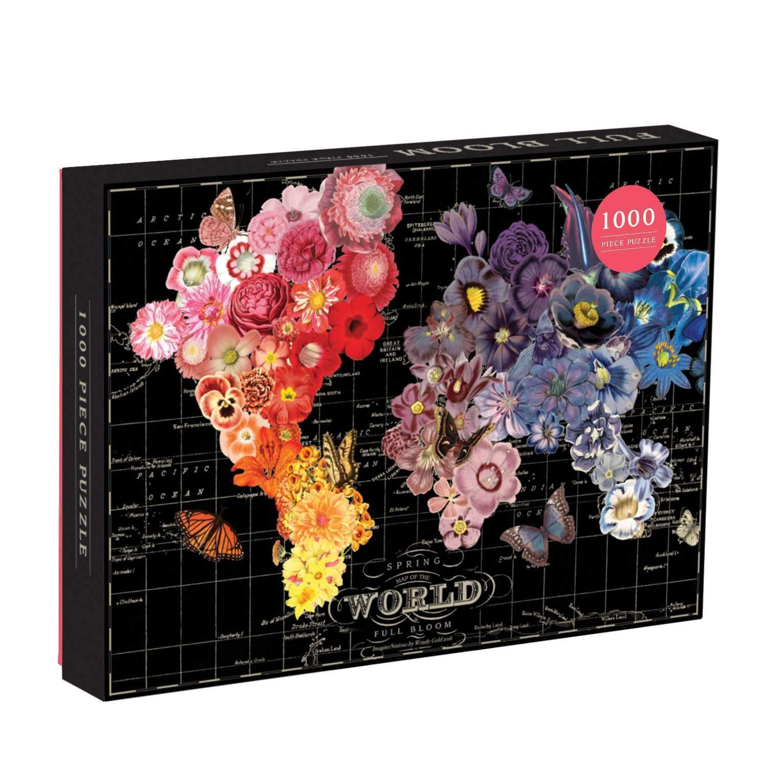 Wendy Gold Full Bloom 1000 Piece Jigsaw Puzzle